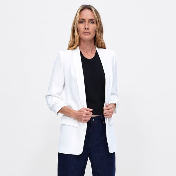 Zara white blazer - Picture 3 of 7